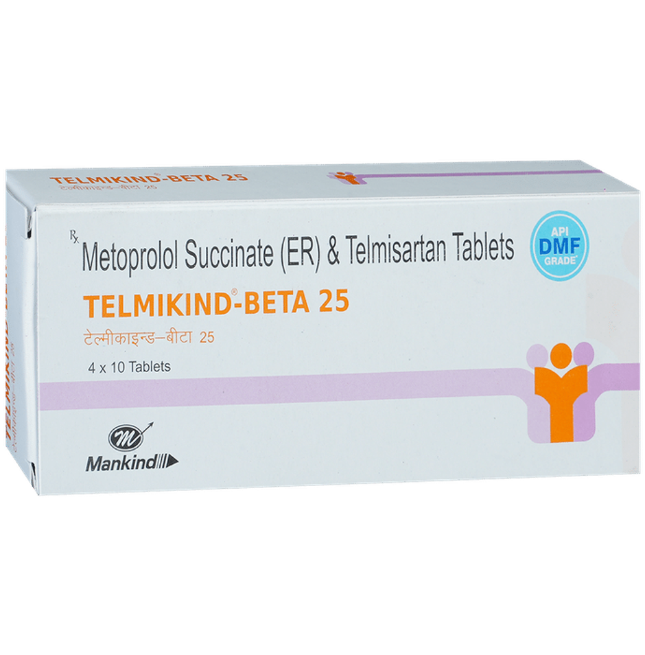 Telmikind-Beta 25 Tablet ER