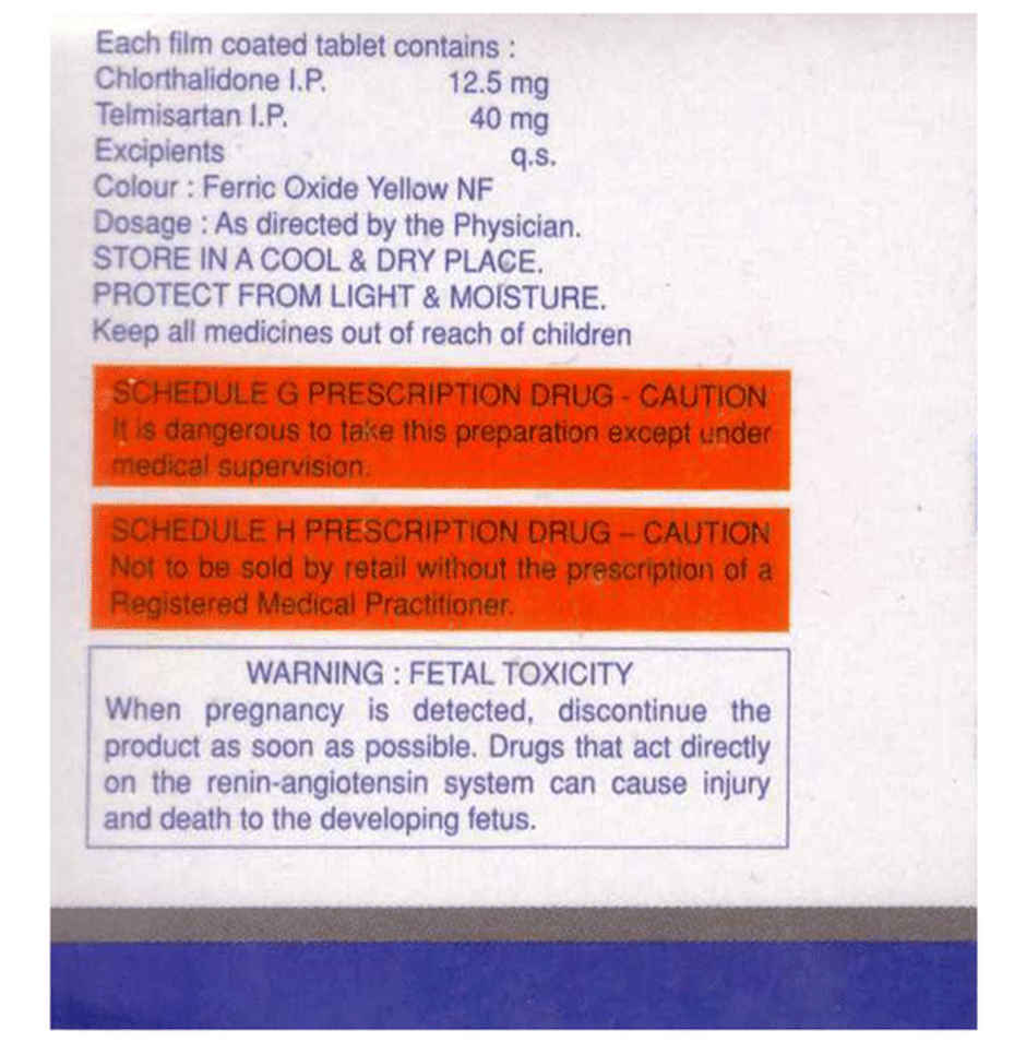 Telsar CH 40/12.5 Tablet