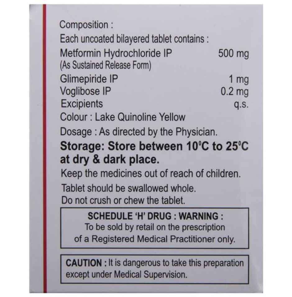 Glimisave MV 1 Tablet SR