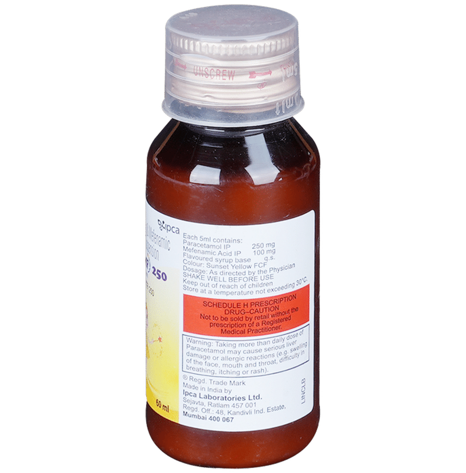 Pacimol MF 250 Oral Suspension