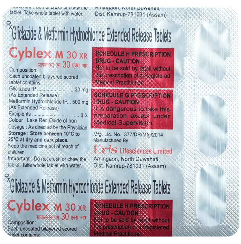 Cyblex M 30 XR Tablet