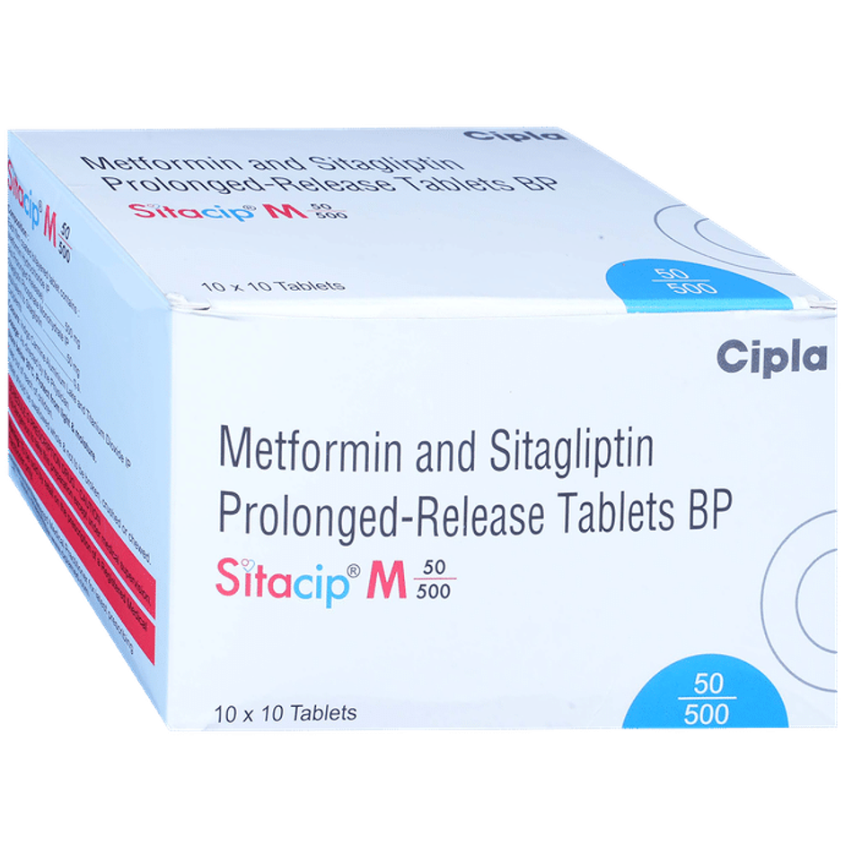 Sitacip M 50/500 Tablet PR