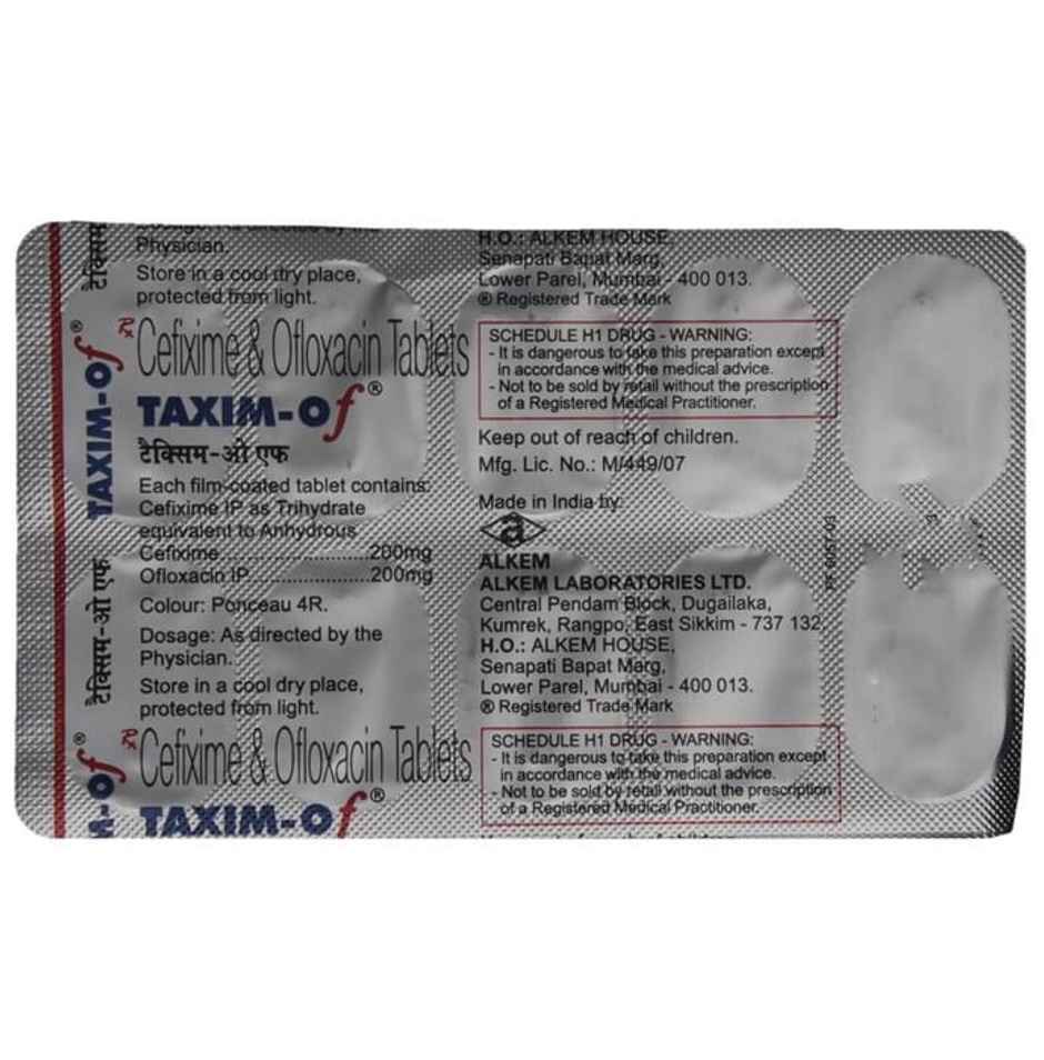 Taxim-Of Tablet