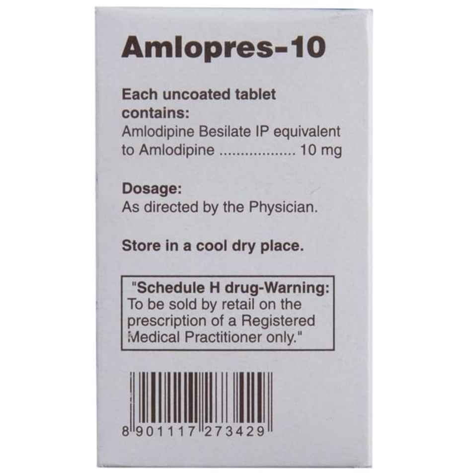 Amlopres-10 Tablet