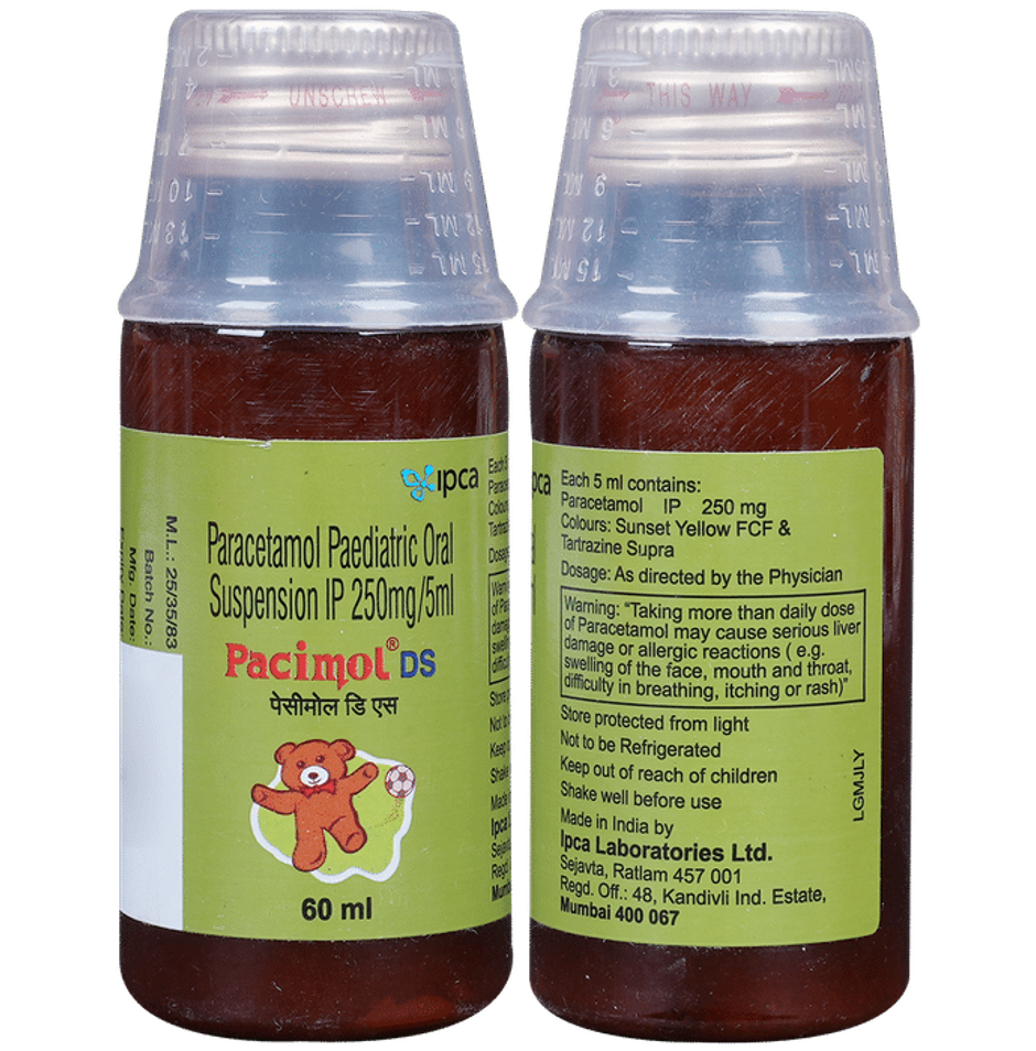 Pacimol DS Oral Suspension