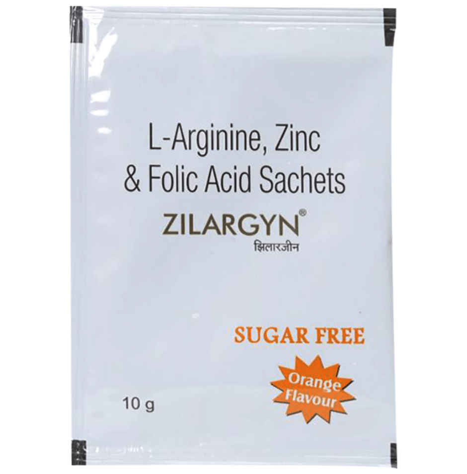 Zilargyn Orange Flavour Sugar Free Sachet