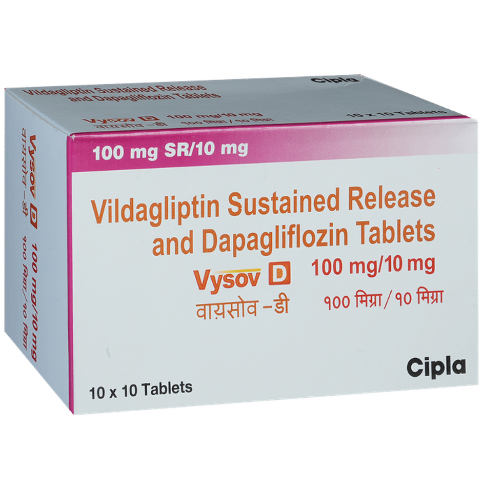 Vysov D 100mg/10mg Tablet SR