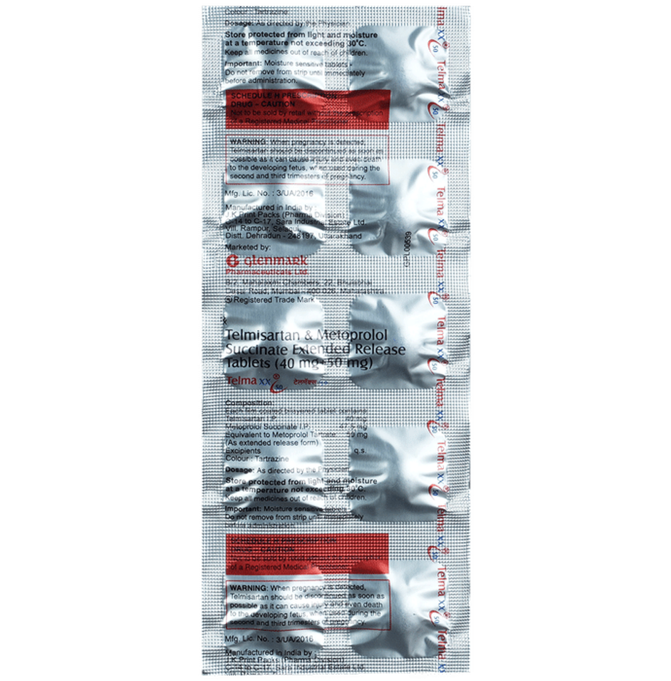 Telmaxx 50 Tablet ER