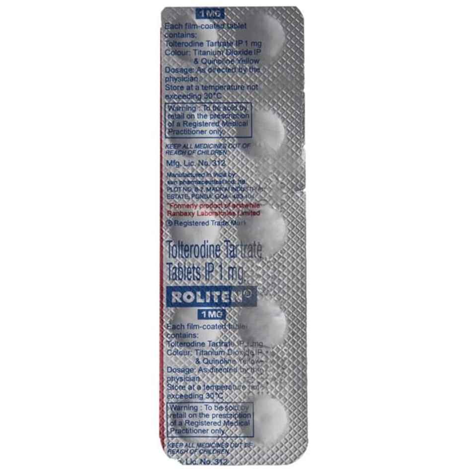 Roliten 1mg Tablet