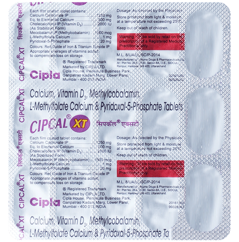Cipcal XT Tablet