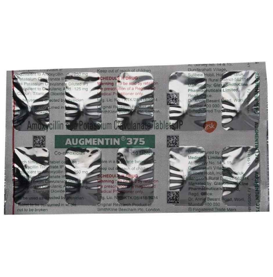 Augmentin 375 Tablet