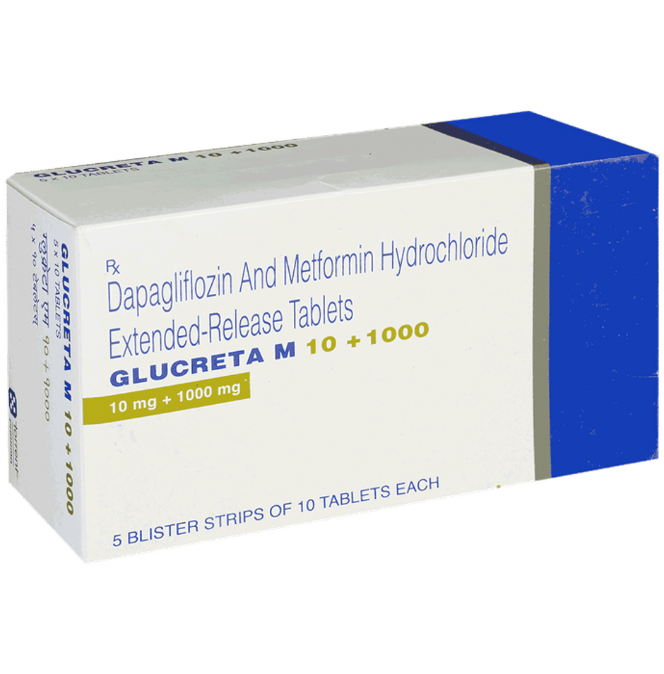 Glucreta M 10+1000 Tablet ER