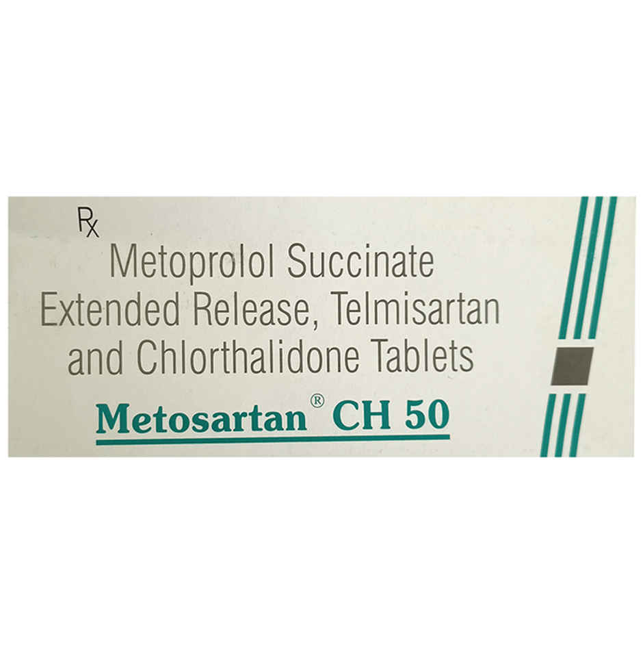 Metosartan CH 50 Tablet ER