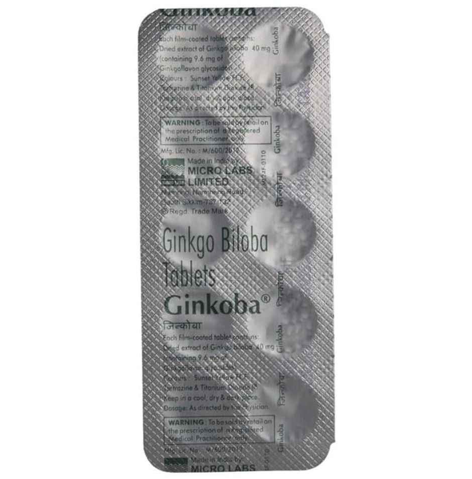 Ginkoba Tablet