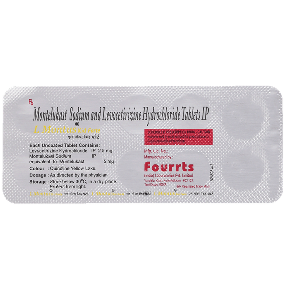 L Montus Kid Forte Tablet