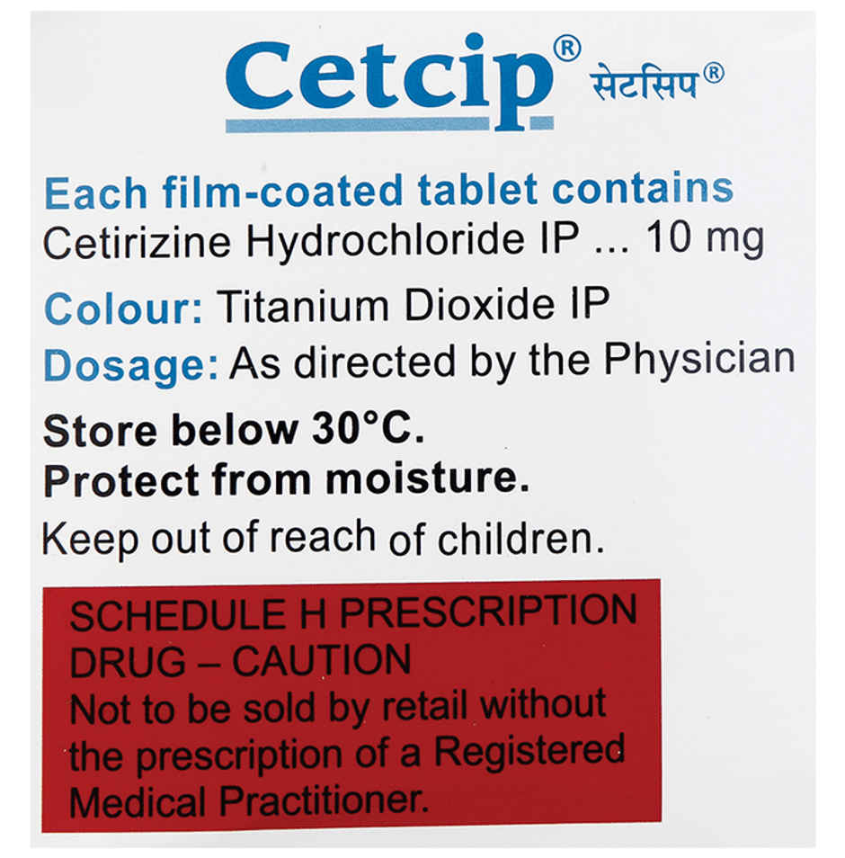Cetcip Tablet
