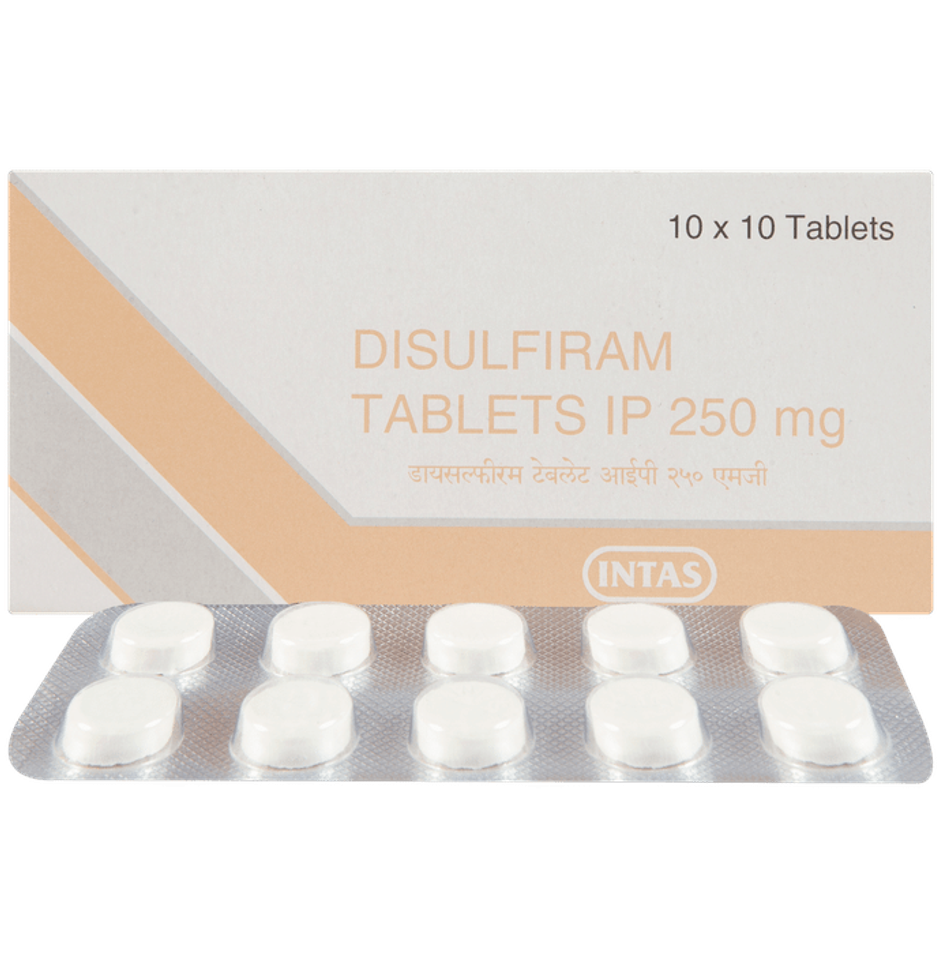Disulfiram 250mg Tablet