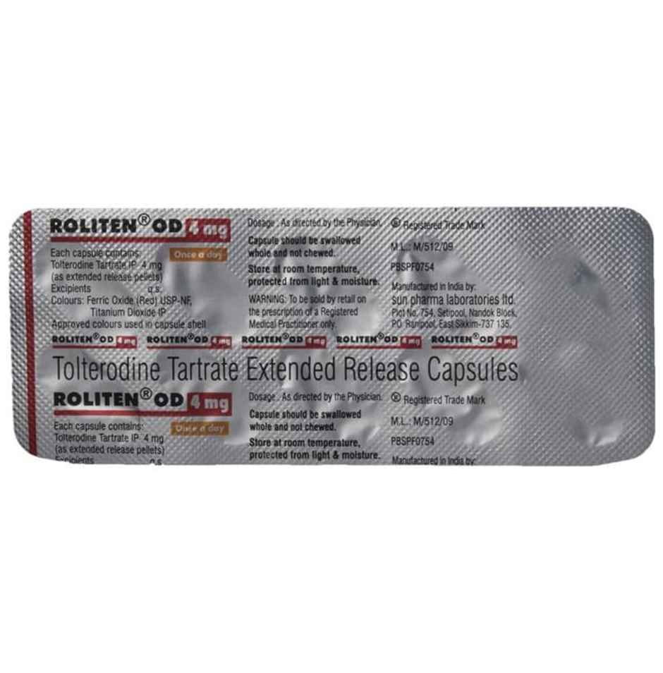 Roliten OD 4mg  Capsule ER