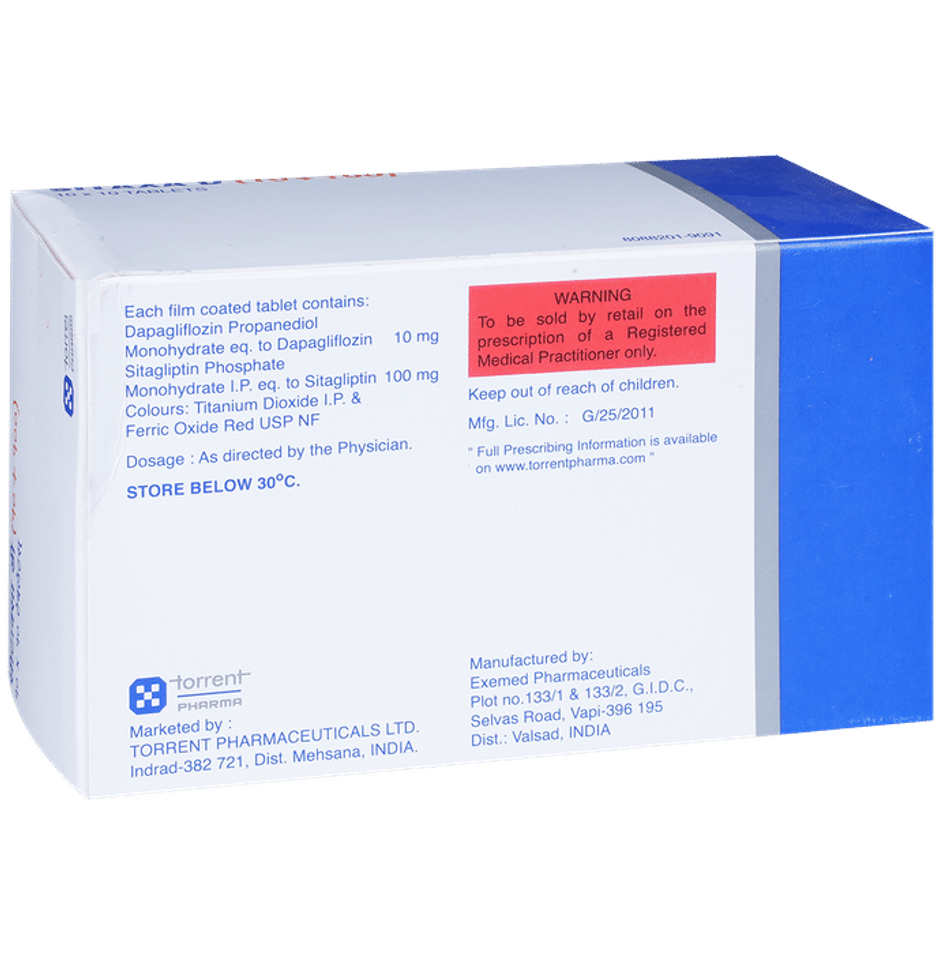 Sitaxa D 10+100 Tablet