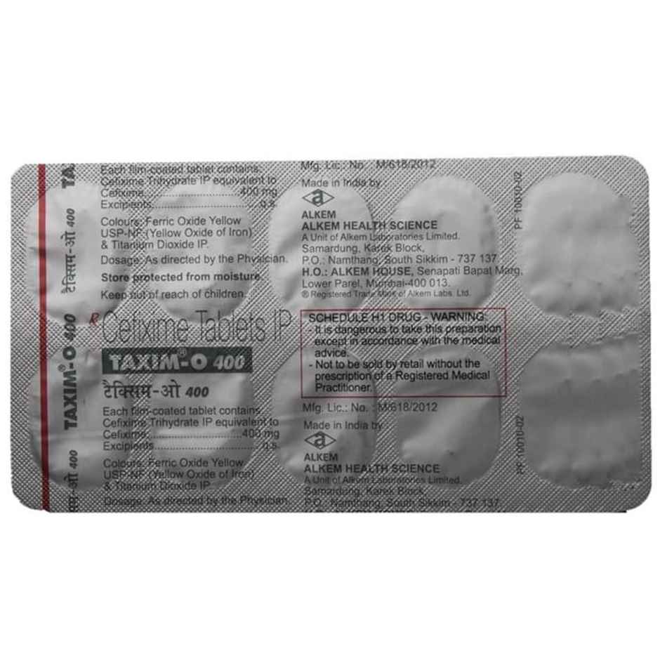 Taxim-O 400 Tablet