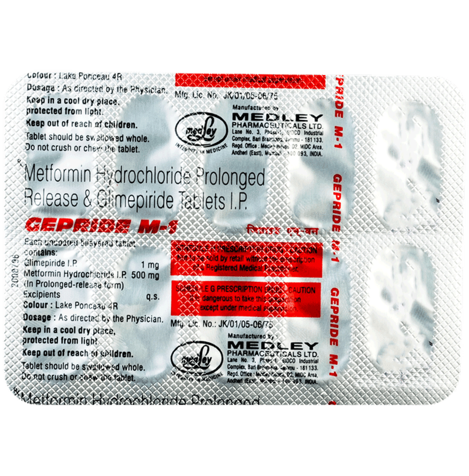 Gepride M-1 Tablet PR