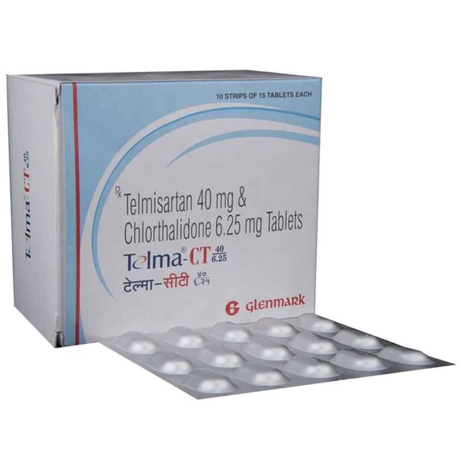 Telma-CT 40/6.25 Tablet