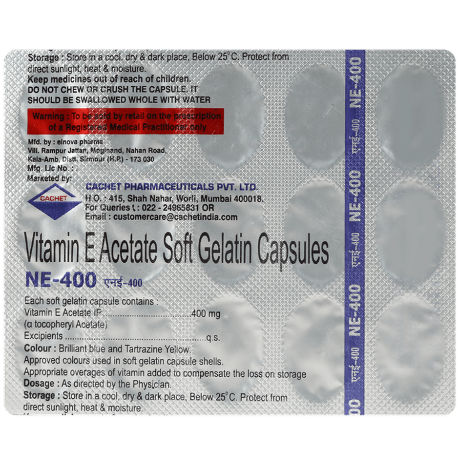 NE-400 Soft Gelatin Capsule