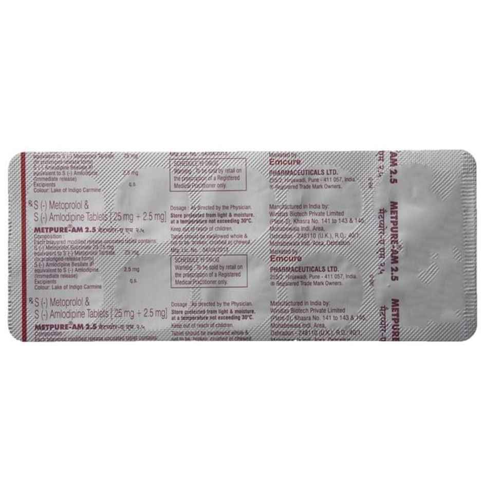 Metpure-AM 2.5 Tablet