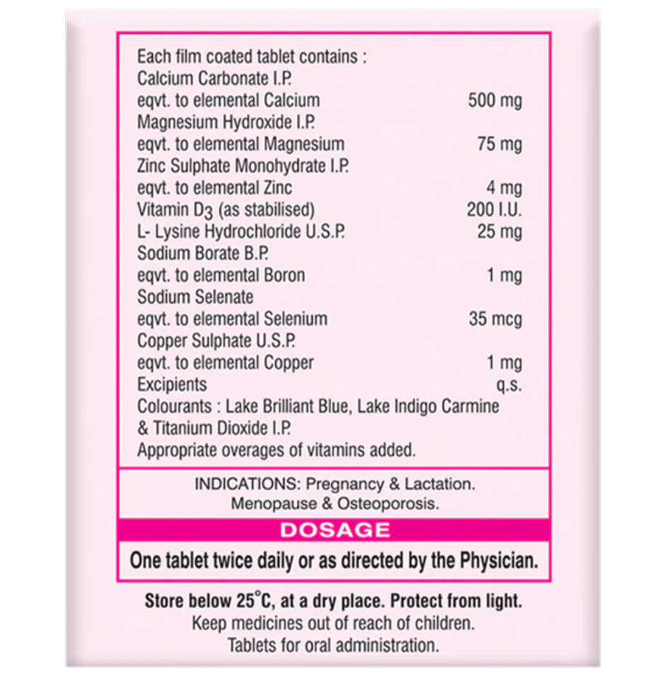 Calcimax 500 Tablet