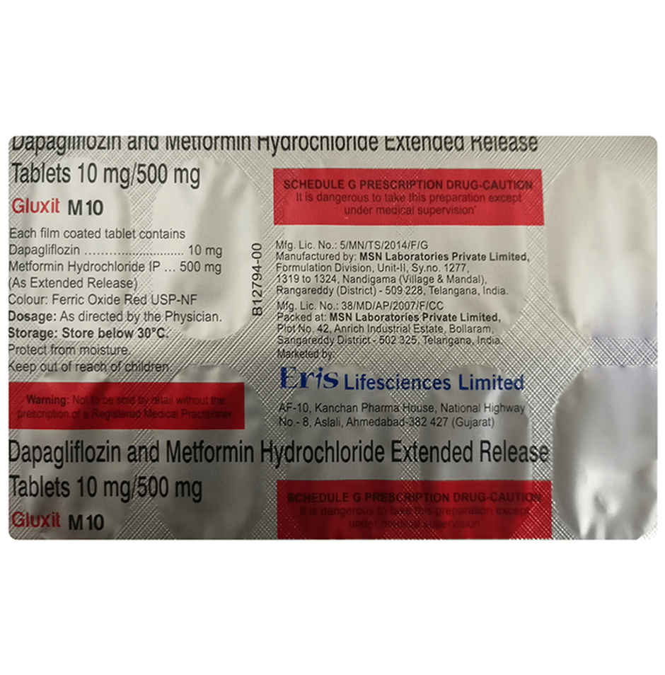 Gluxit M 10 Tablet ER