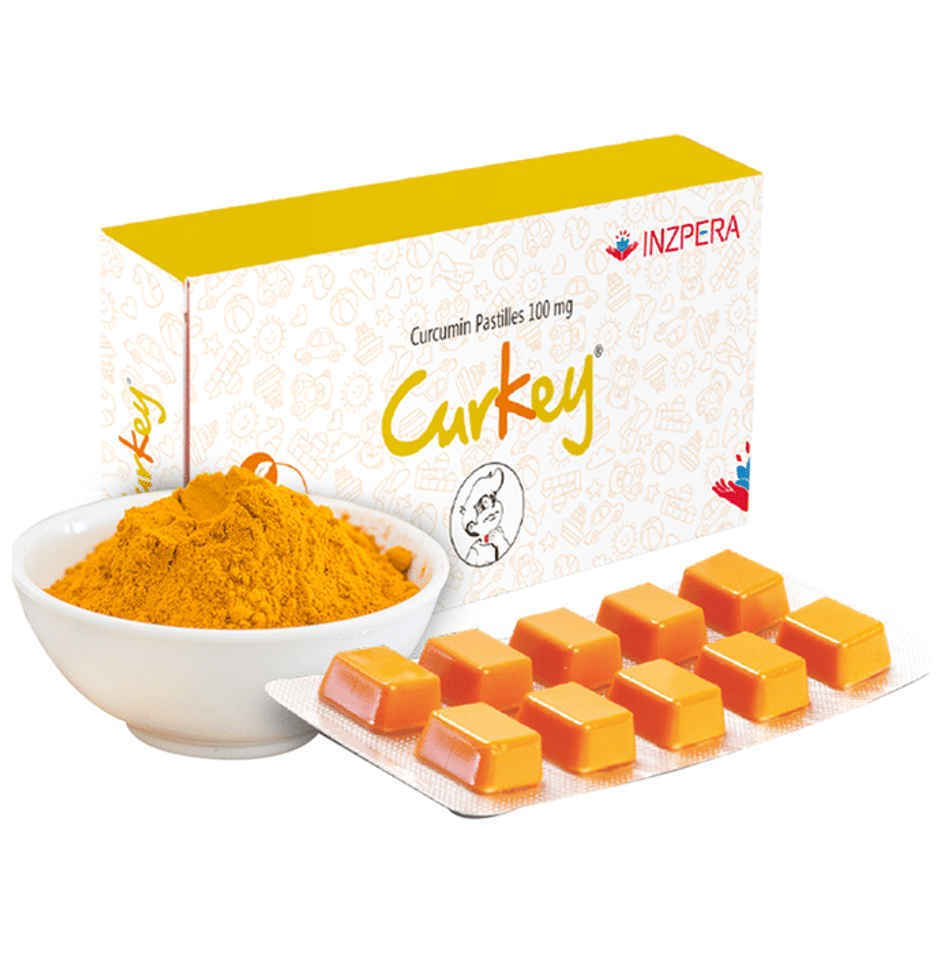Curkey 100mg Soothing Mint Pastille