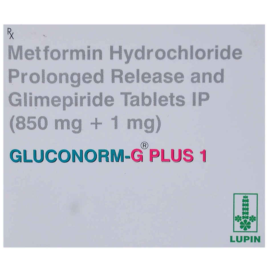 Gluconorm G Plus 1 Tablet PR
