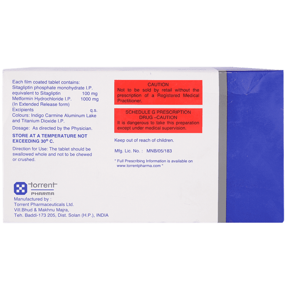 Stalix M XR 100+1000 Tablet