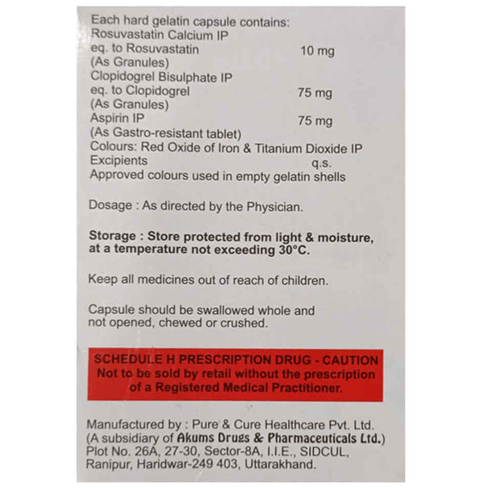 Rosycap-Gold 10/75 Capsule