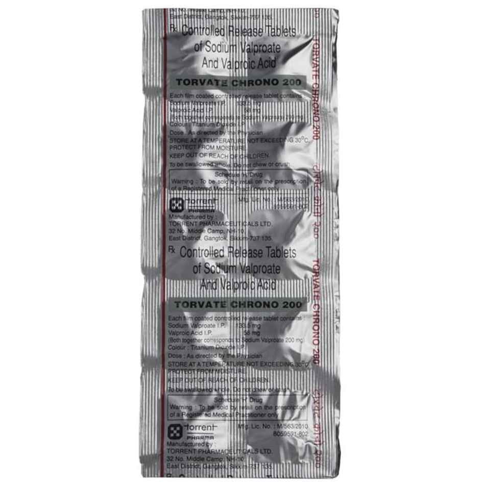 Torvate Chrono 200 Tablet CR