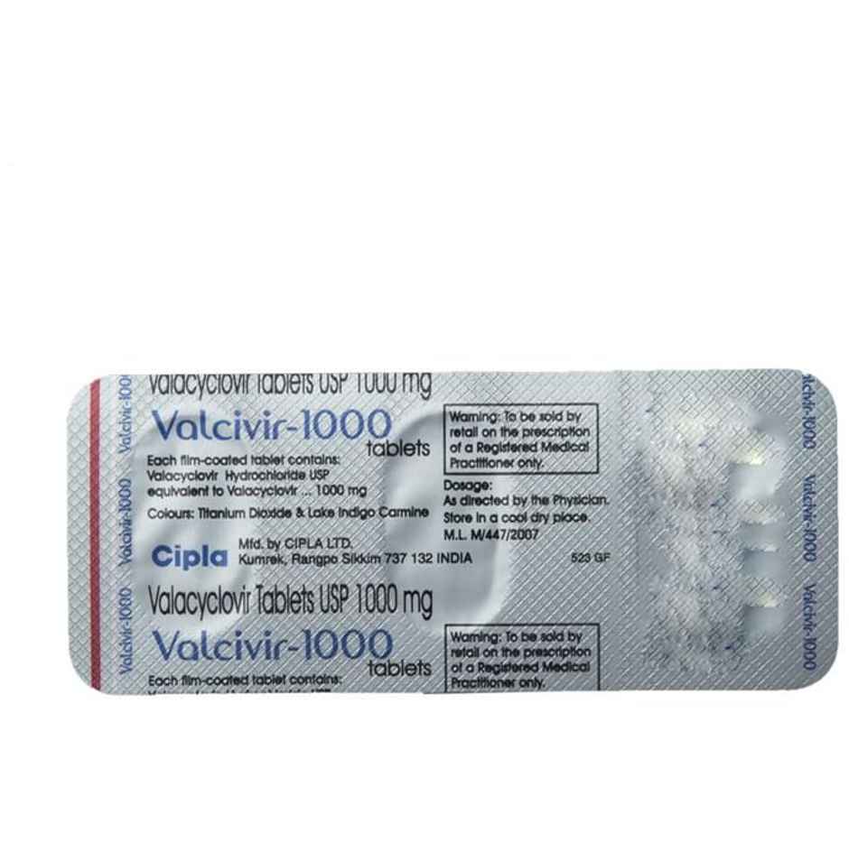 Valcivir-1000 Tablet