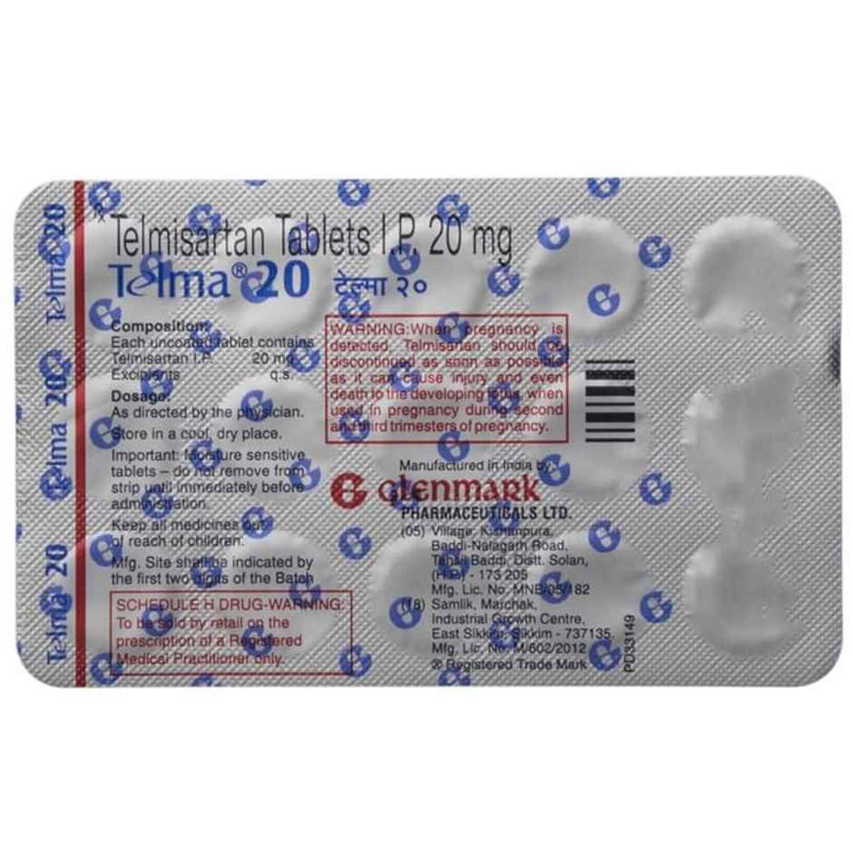 Telma 20 Tablet
