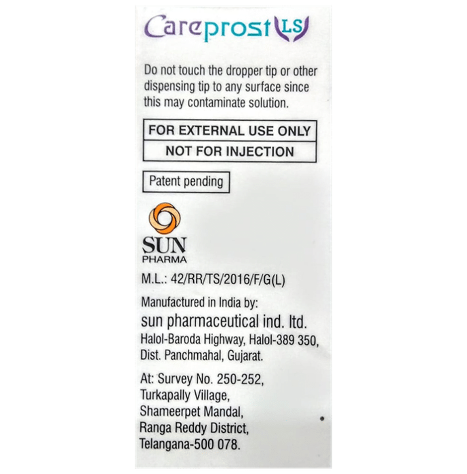 Careprost LS BKC Free Eye Drop