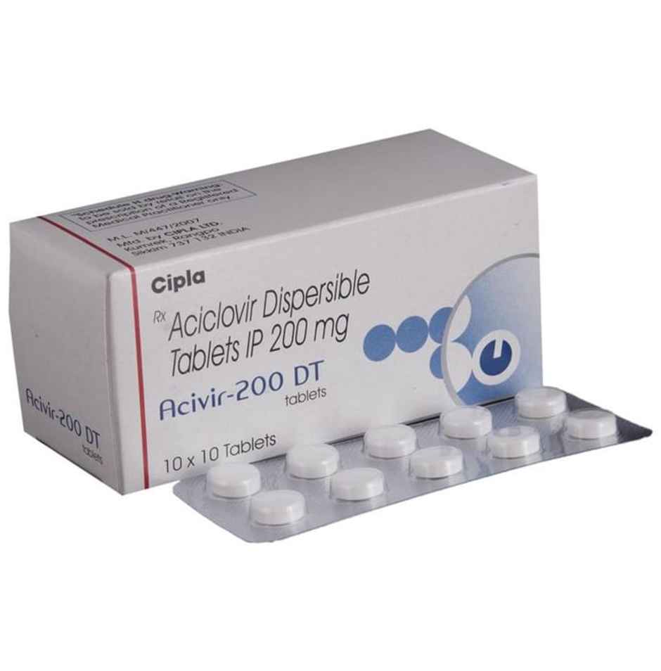 Acivir-200 DT Tablet