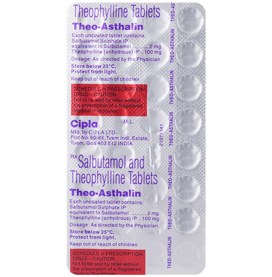 Theo Asthalin Tablet