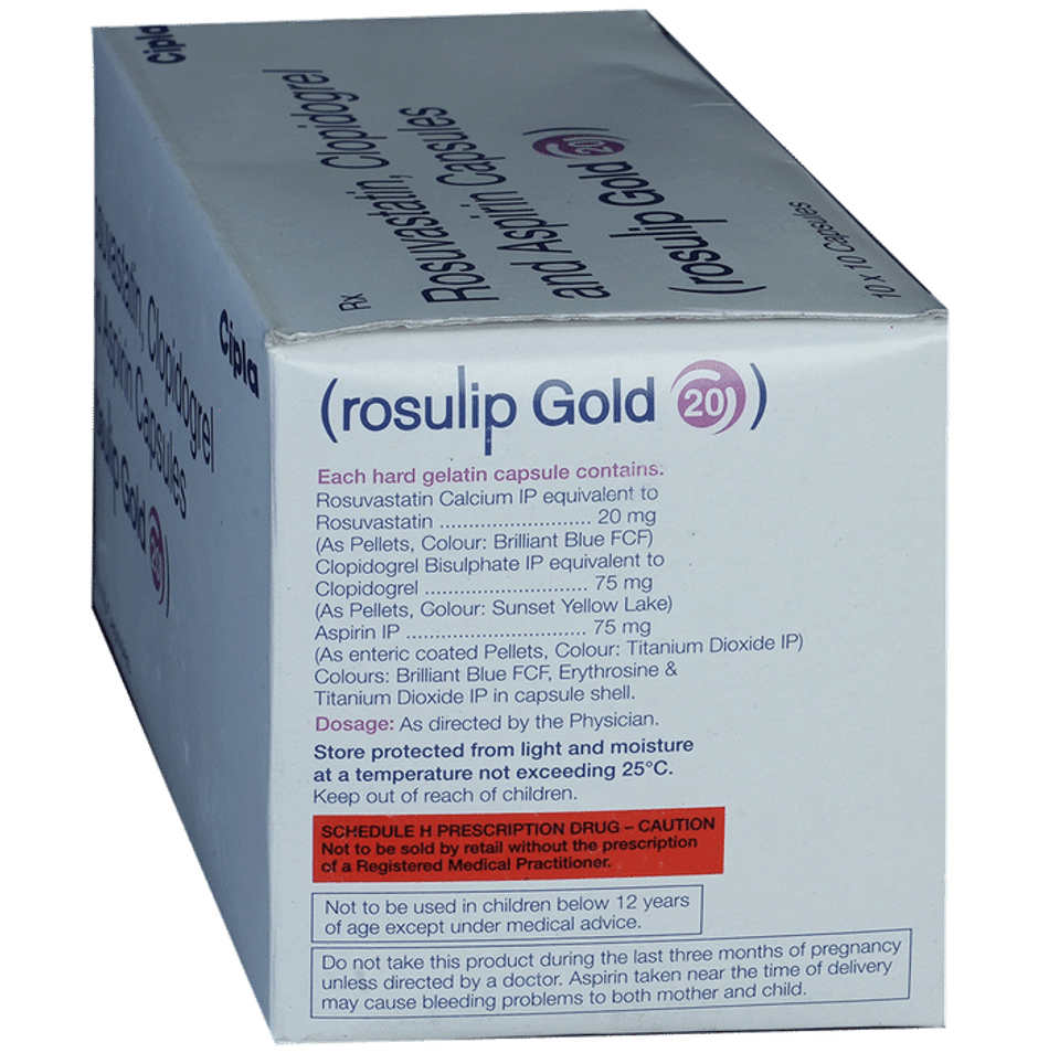 Rosulip Gold 20 Capsule