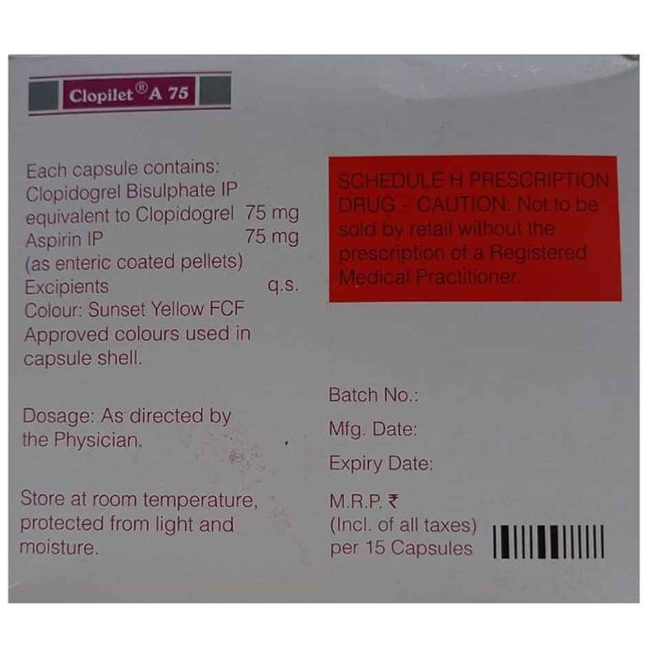 Clopilet A 75 Capsule