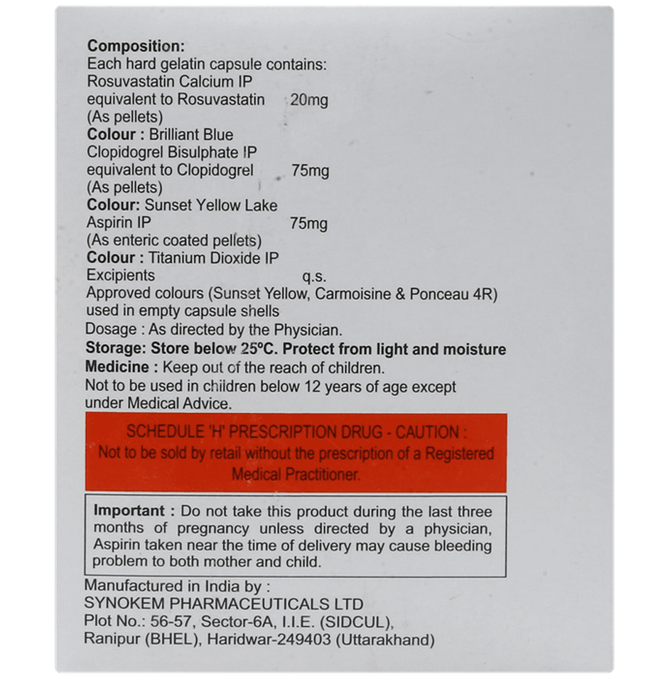 Cardirose Gold 20 Capsule