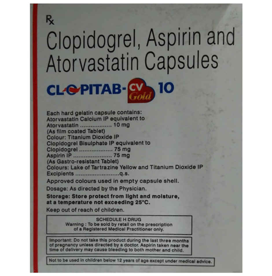 Clopitab-CV Gold 10 Capsule