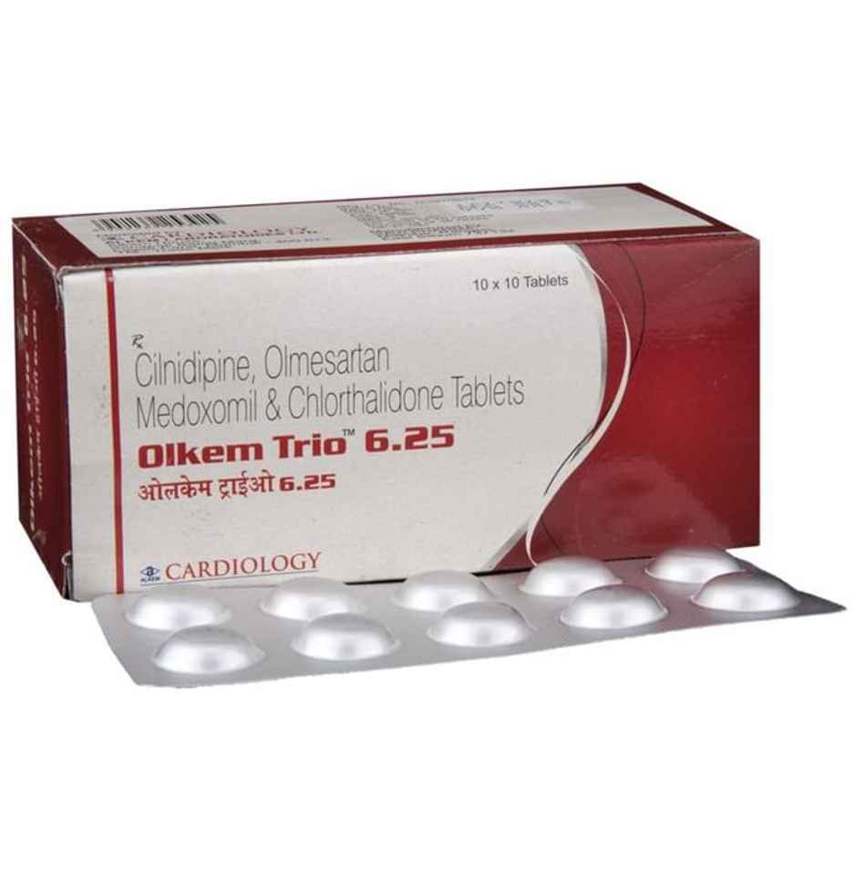 Olkem Trio 6.25 Tablet