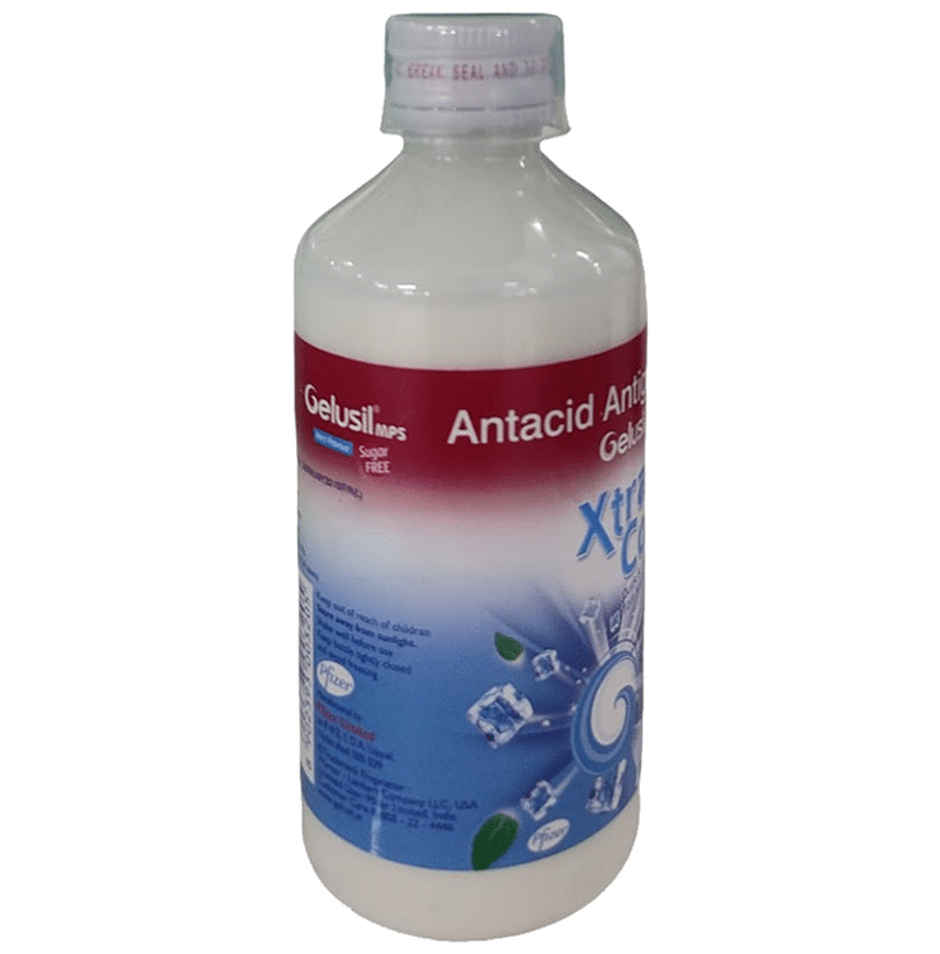 Gelusil MPS Xtracool Mint Flavour  Sugar Free Oral Liquid 