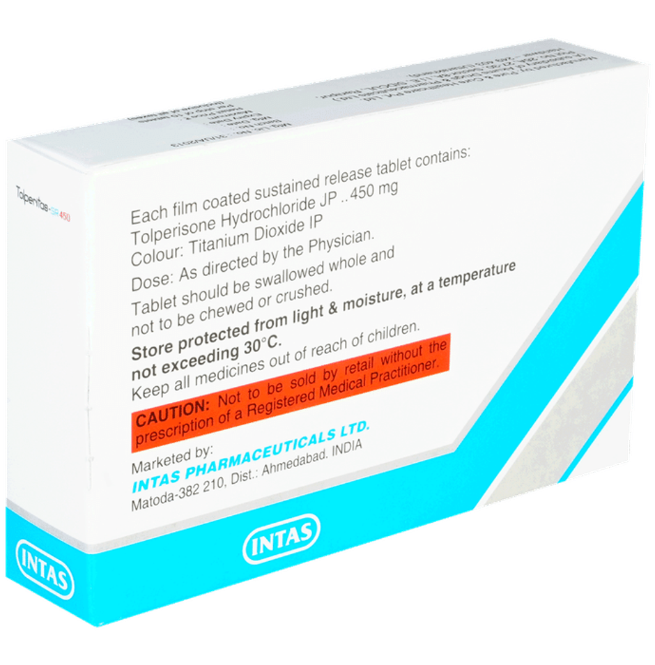 Tolperitas-SR 450 Tablet