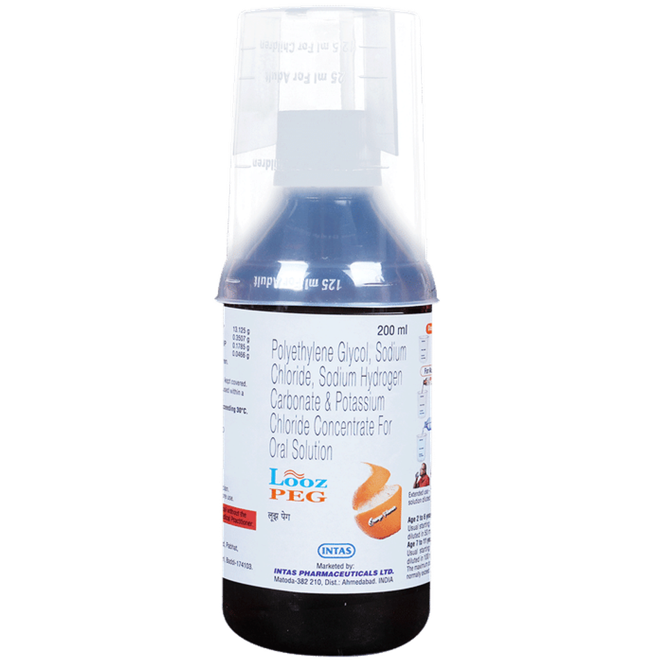 Looz Peg Orange Flavour Oral Solution