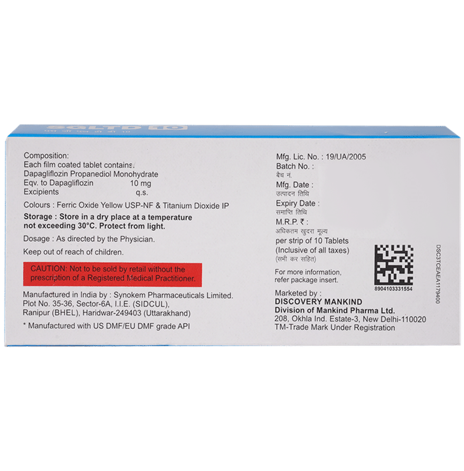 SGLTD 10 Tablet