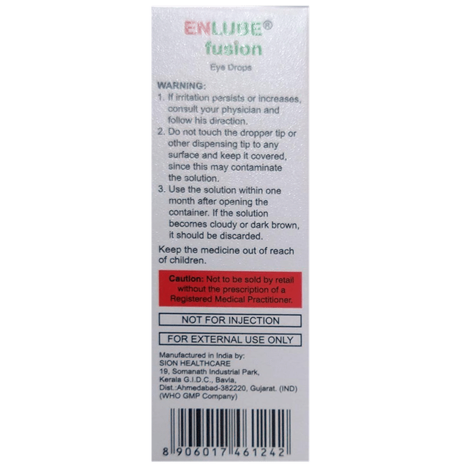 Enlube Fusion Eye Drop